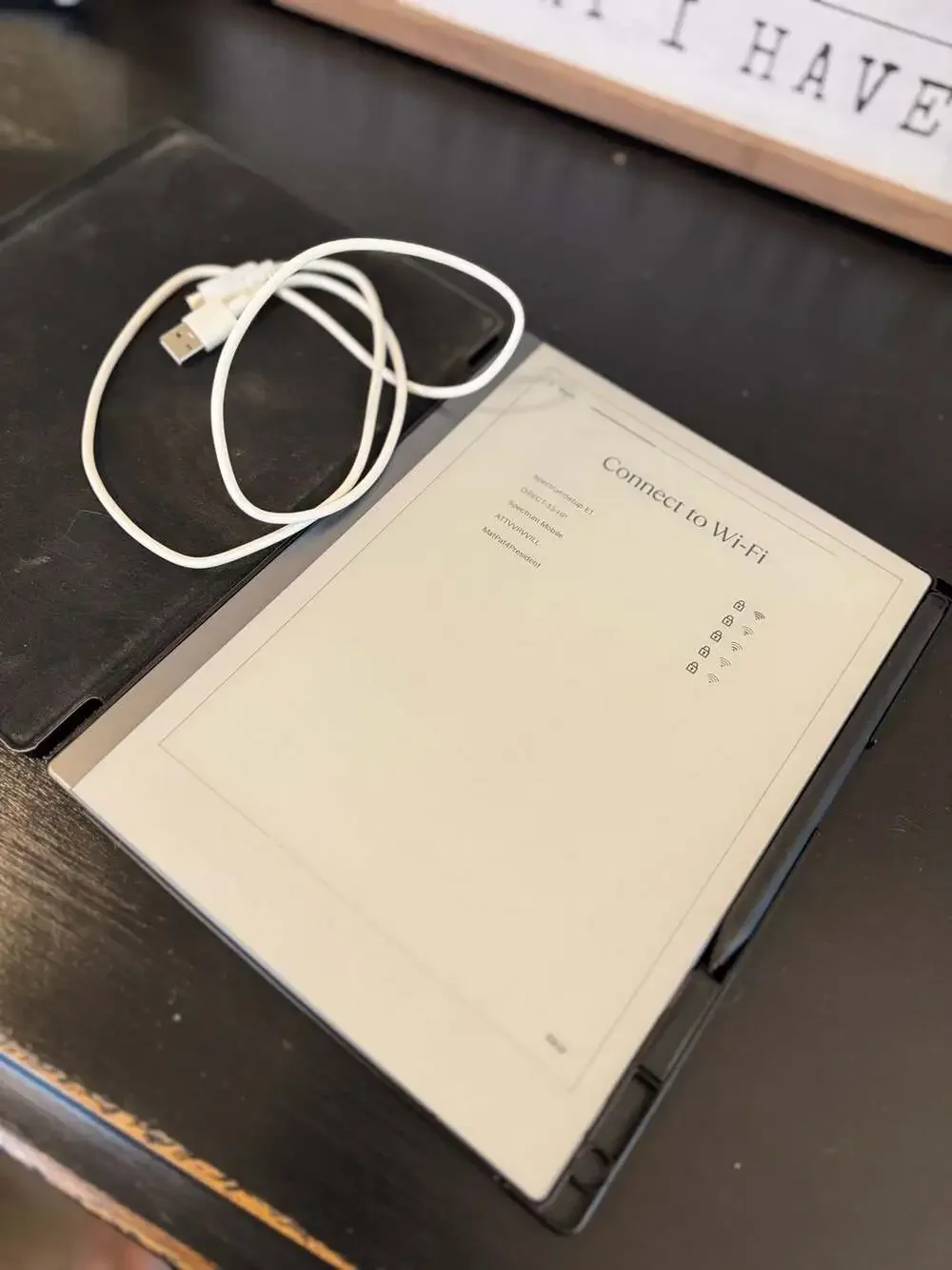 reMarkable 2 Paper Tablet with Stylus and Floral Folio Case